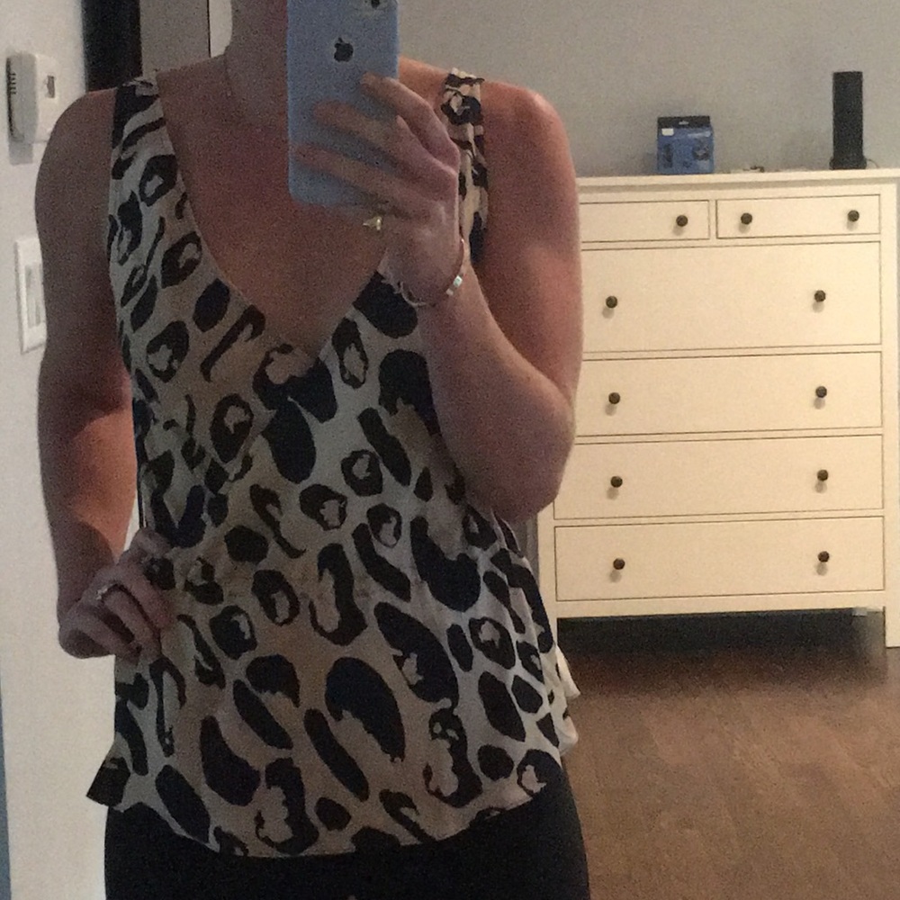 DVF wrap blouse